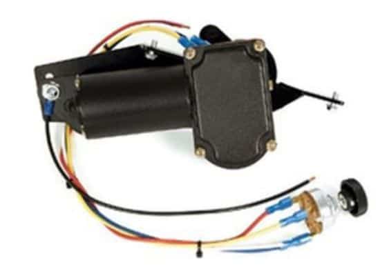 Wiper Motor: 59-60 Chev USA Full Size - New Electric